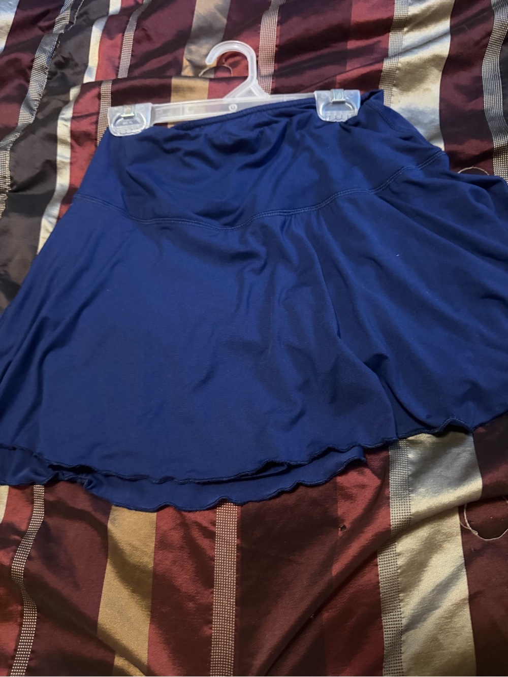 Gottex Royal Blue Skater Skirt